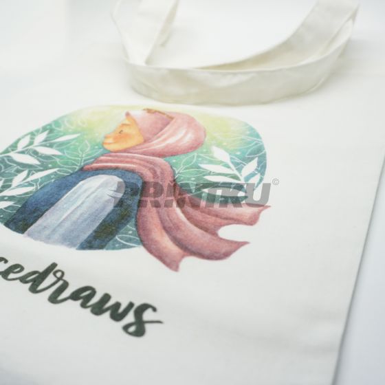 Tas Goodiebag Totebag Blacu  Printku