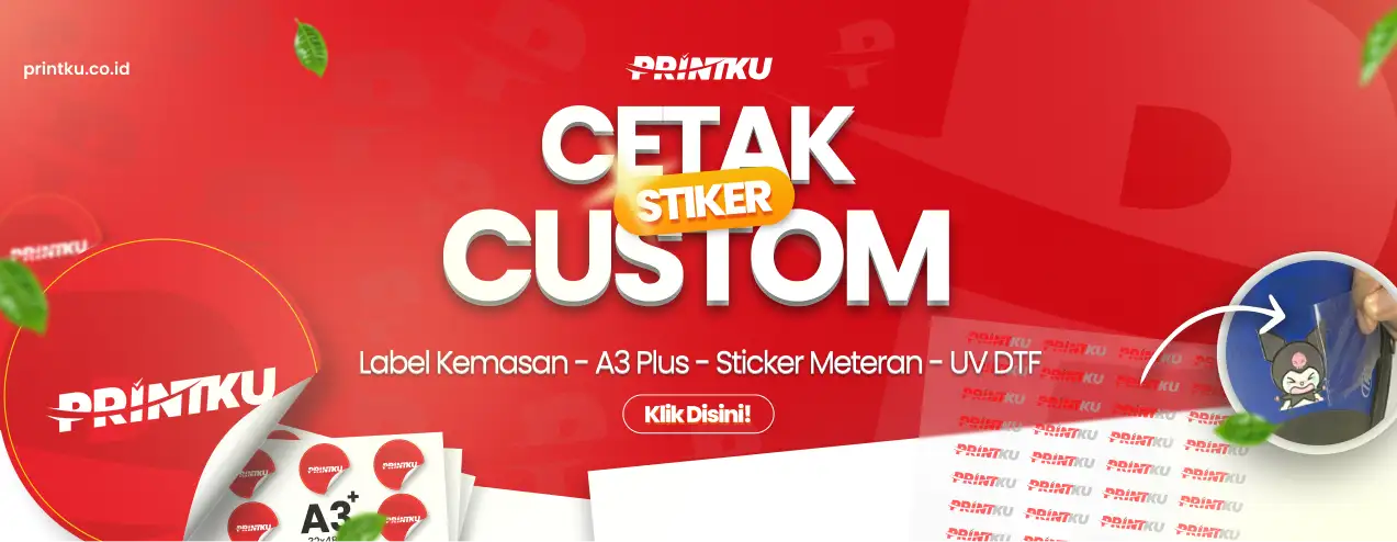 Cetak Stiker Custom