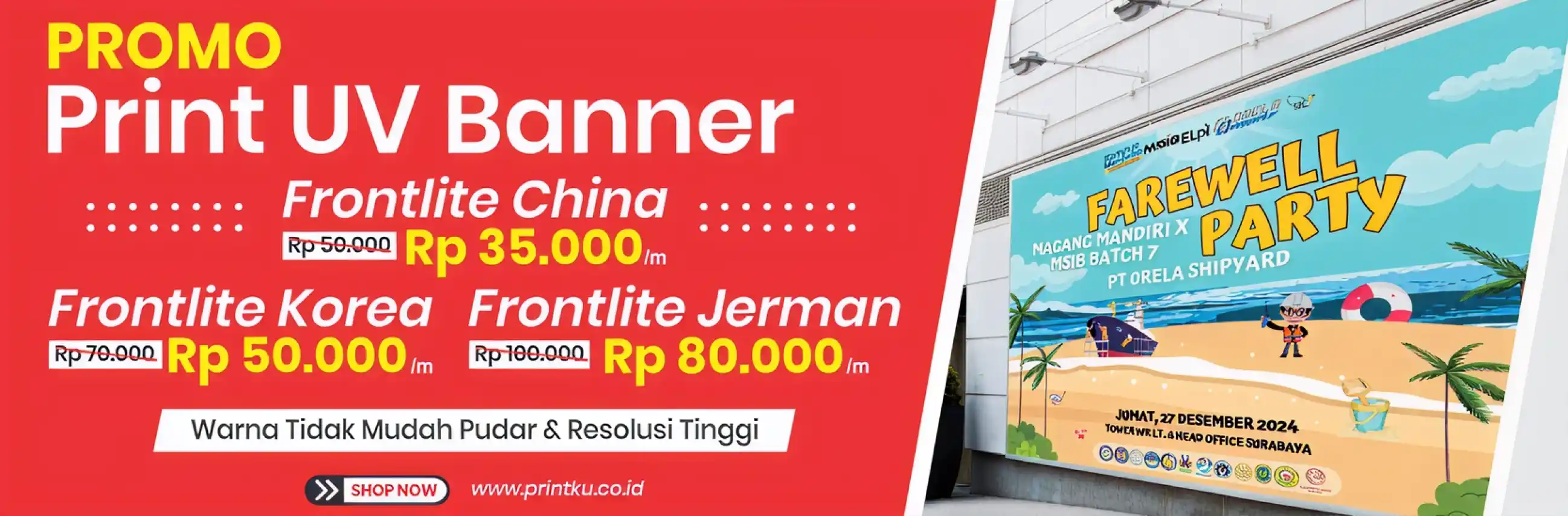 Promo Print UV Banner