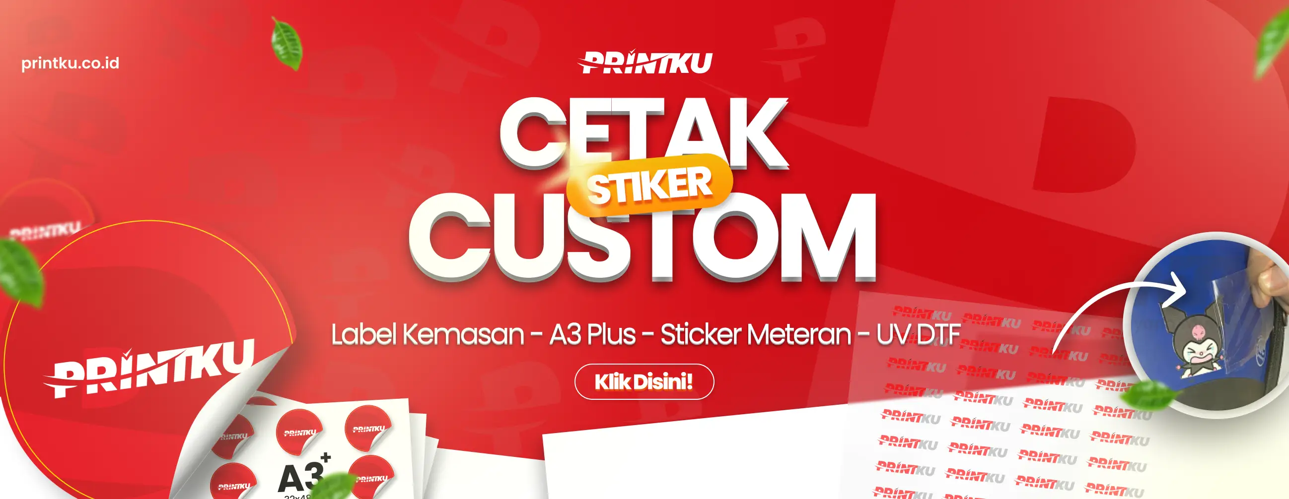 Cetak Stiker Custom